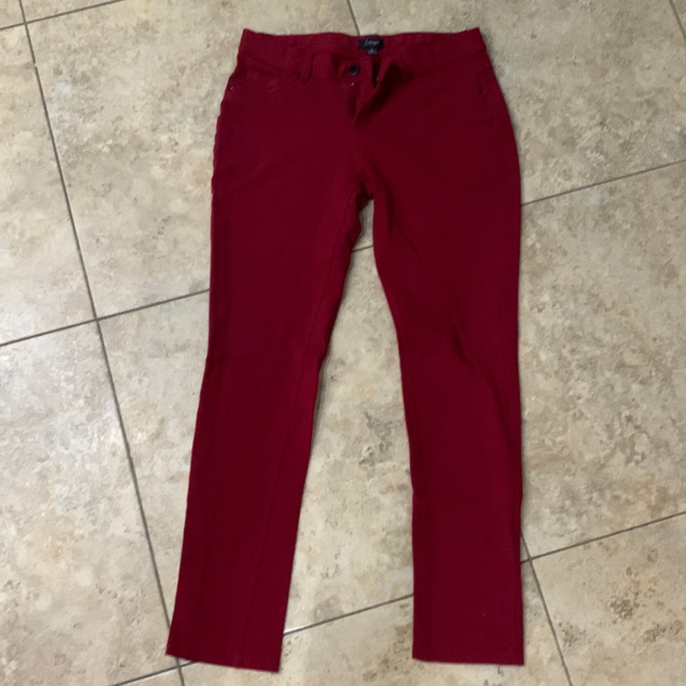 Red pants